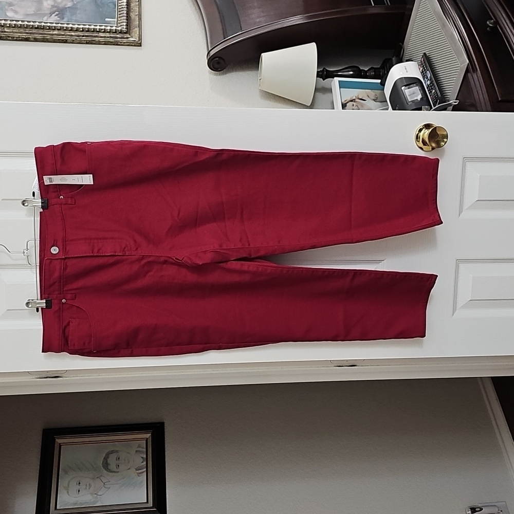 Vibrant Berry Denim Jeans